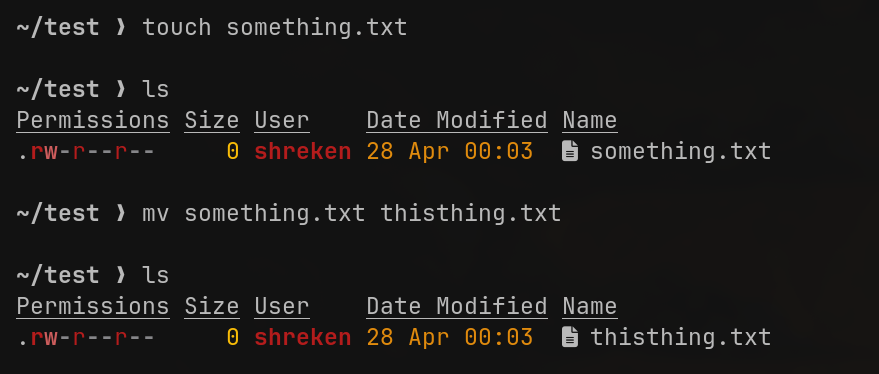 rename